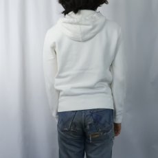 画像3: POLO Ralph Lauren REVERSE WEAVE TYPE ロゴ刺繍 裏サーマル スウェットジップパーカー S (3)