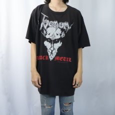 画像2: 90's VENOM ヘヴィメタル・バンドTシャツ BLACK XL (2)
