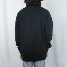 画像3: 90's USA製 "UA" プリントスウェット BLACK XL (3)