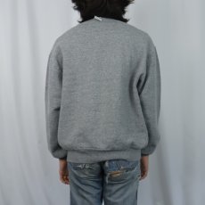 画像3: 90's RUSSELL ATHLETIC USA製 前V "PRINCETON" プリントスウェット L (3)
