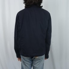 画像3: Eddie Bauer 猫目ボタン コットンスイングトップ BLACK M (3)