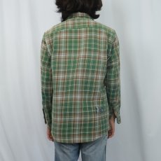 画像3: FIVEBROTHER チェック柄 ヘビーネルシャツ  (3)