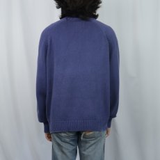 画像3: 90's〜 LANDS' END USA製 コットンニットセーター L (3)