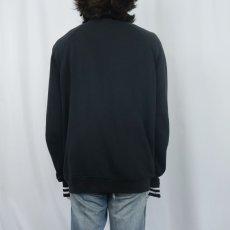 画像3: POLO Ralph Lauren ロゴ刺繍 スウェットジップジャケット BLACK L (3)