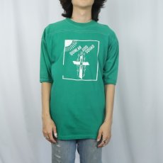 画像2: 70〜80's USA製 "QUINLAN GOD SQUAD" プリントTシャツ XL (2)