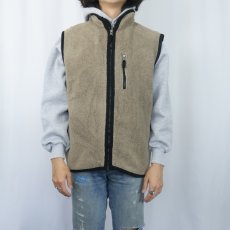 画像2: 90's〜 GAP フリースベスト L (2)