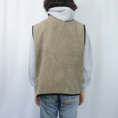 画像3: 90's〜 GAP フリースベスト L (3)