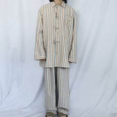 画像4: 50〜60's BULGARIAN ARMY スリーピングシャツ/パンツ SETUP (4)