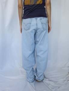 画像3: 90's Levi's SILBERTAB USA製 "BAGGY" デニムパンツ W35 (3)