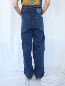 画像3: 90's Levi's SILBERTAB USA製 "BAGGY" 後染め カラーデニムパンツ W35 (3)