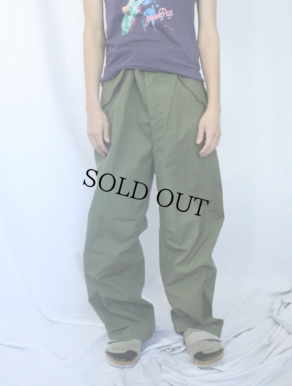 画像2: 50's U.S.ARMY M-51 フィールドパンツ SMALL-SHORT (2)