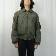 画像2: 70〜80's U.S.AIR FORCE CWU-45/P フライトジャケット (2)