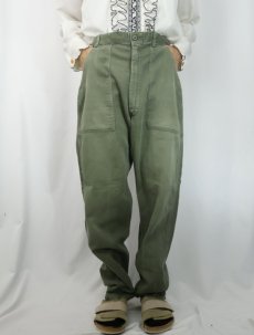 画像2: 60〜70's U.S.ARMY ベイカーパンツ W33 (2)
