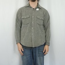 画像2: 80's Woolrich USA製 ウールシャツ  (2)