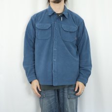 画像2: 2000's Patagonia フリースシャツ L (2)