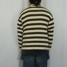 画像3: 90's GAP ボーダー柄 コットンロンT L (3)