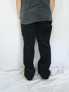 画像3: 太畝 コーデュロイパンツ BLACK SIZE52 (3)