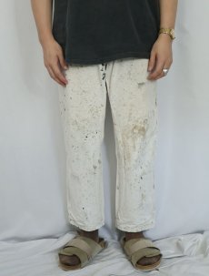 画像3: Dickies × SHERWIN WILLIAMS ペンキペイント コットンペインターパンツ W33 (3)