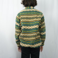 画像3: 2015AW Patagonia 総柄 スナップT M (3)