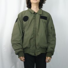 画像2: 2000's U.S.ARMY CVC タンカースジャケット ノーメックス XLARGE-LONG (2)