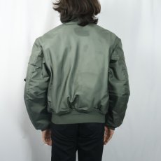 画像3: 80's U.S.AIR FORCE CWU-45/P フライトジャケット LARGE (3)