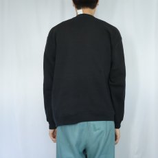 画像3: 80's RUSSELL ATHLETIC USA製 前V 無地スウェット BLACK XL (3)