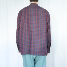 画像3: 90's〜 Muller Wipperfurth チェック柄 コットンシャツ (3)