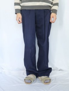 画像2: POLO Ralph Lauren コットンイージーパンツ NAVY XL (2)