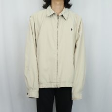 画像2: POLO GOLF Ralph Lauren チンスト付き ポリエステルスイングトップ XL (2)