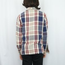 画像3: 70's Levi's USA製 チェック柄 ヘビーネルシャツ (3)