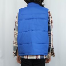 画像3: 70's Swingster USA製 "MICHELIN" パッチ付き 中綿入り ナイロンベスト M (3)