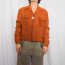 画像2: 50〜60’s MADE IN CALIFORNIA  スエードレザージャケット (2)