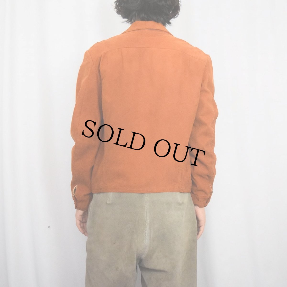 画像3: 50〜60’s MADE IN CALIFORNIA  スエードレザージャケット (3)