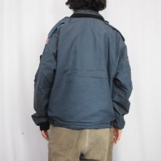 画像3: 90's ROYAL CANADIAN AIR FORCE フライトジャケット SIZE7344 (3)