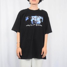 画像2: 2000's Depeche Mode "touring the angel 2005/2006" ロックバンドツアーTシャツ BLACK XL (2)