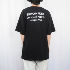 画像3: 2000's Depeche Mode "touring the angel 2005/2006" ロックバンドツアーTシャツ BLACK XL (3)