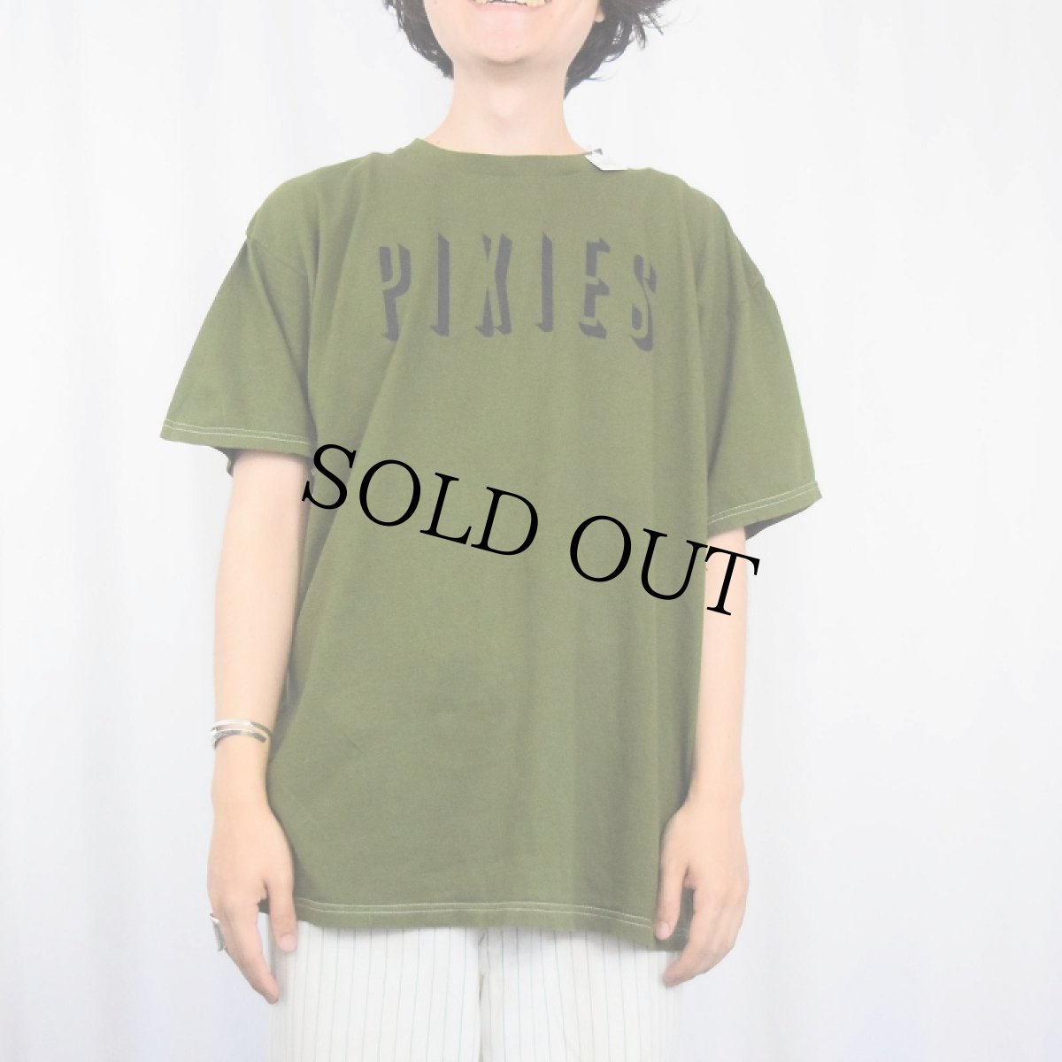 画像2: 2004 PIXIES ロックバンドツアーTシャツ XL (2)
