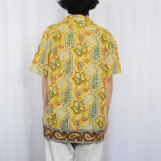 画像3: POLO Ralph Lauren "BOB CAMP" 3点留め ペイズリー柄 コットンボタンダウンシャツ M (3)