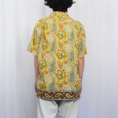 画像3: POLO Ralph Lauren "BOB CAMP" 3点留め ペイズリー柄 コットンボタンダウンシャツ M (3)