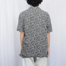 画像3: POLO Ralph Lauren "CLAYTON" 花柄 コットンオープンカラーシャツ M (3)