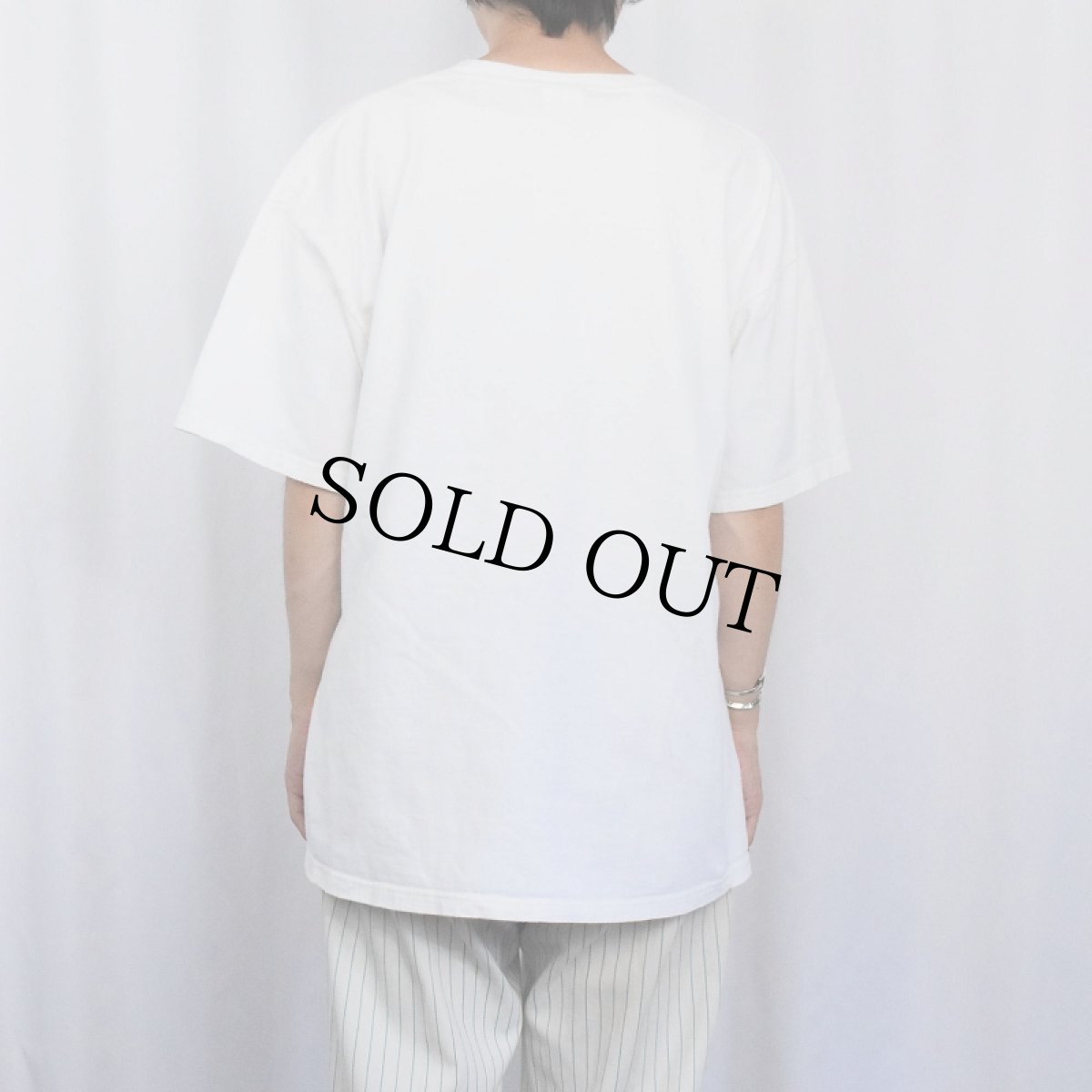 画像3: 2000's ”GOOD BETTER BASS" 魚プリントTシャツ XL (3)