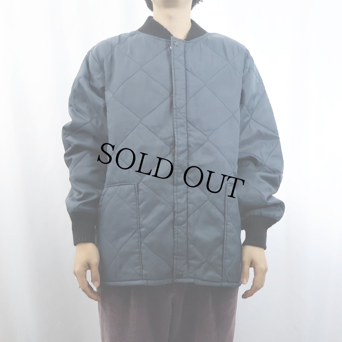 画像2: 80'S Walls ナイロンキルティングジャケット (2)