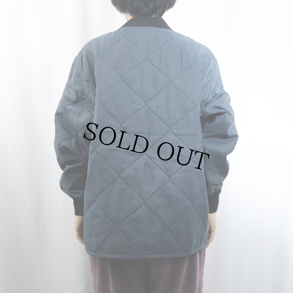 画像3: 80'S Walls ナイロンキルティングジャケット (3)