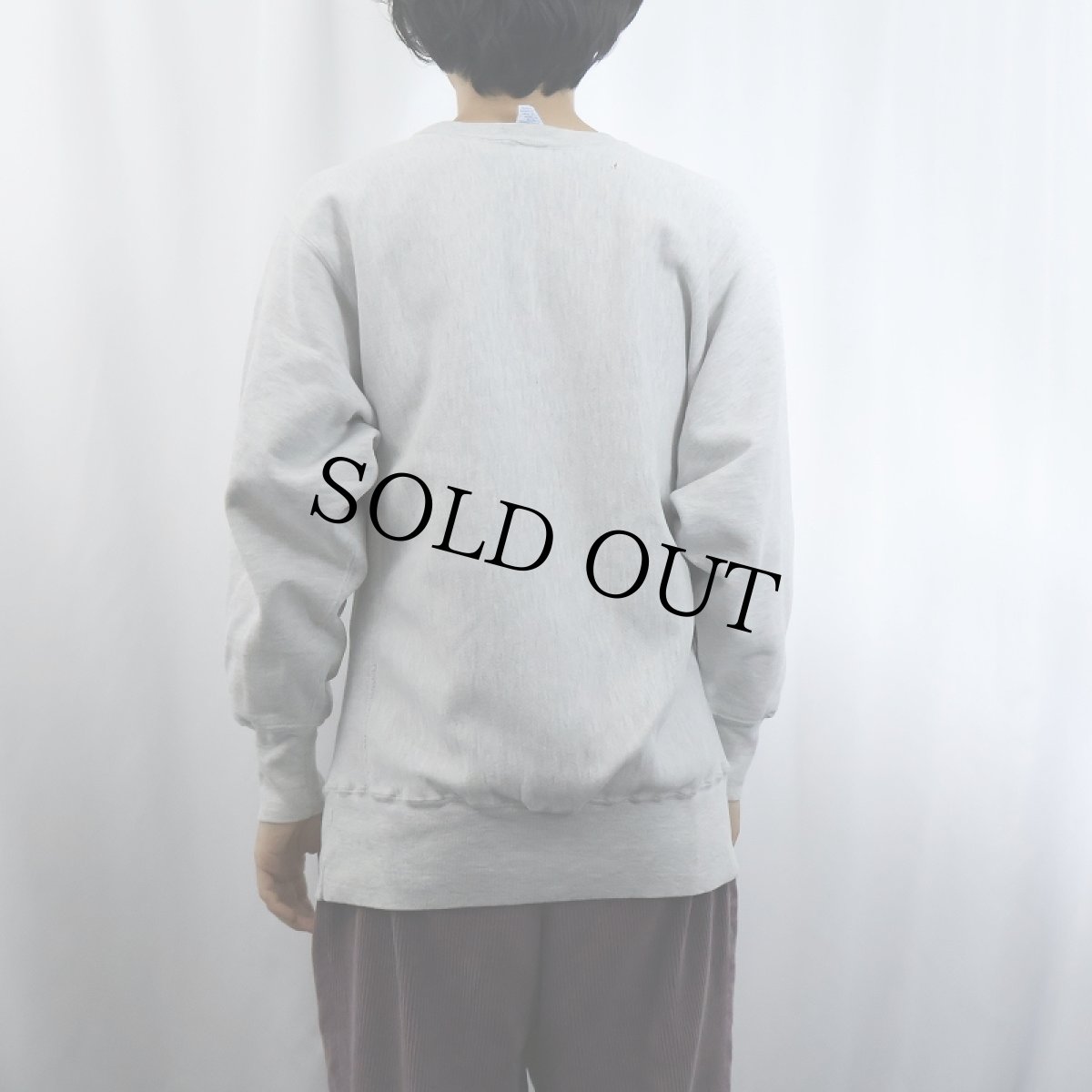 画像3: 90's Champion REVERSE WEAVE USA製 "WISCONSIN ATH. DEPT." プリントスウェット XL (3)