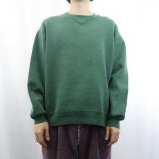 画像2: 90's RUSSELL ATHLETIC USA製 前V 無地スウェット XL (2)
