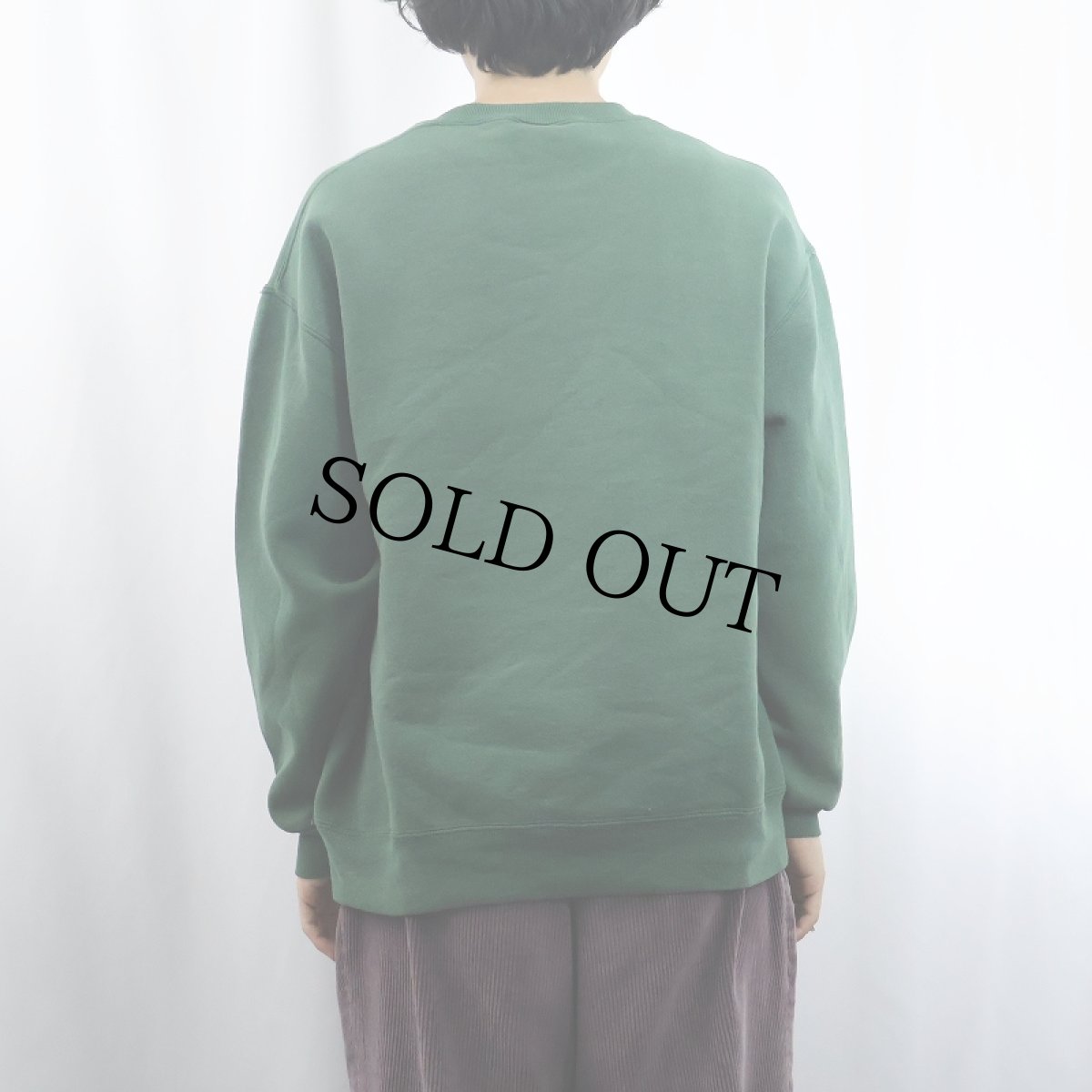 画像3: 【SALE】 90's RUSSELL ATHLETIC USA製 前V 無地スウェット XL (3)