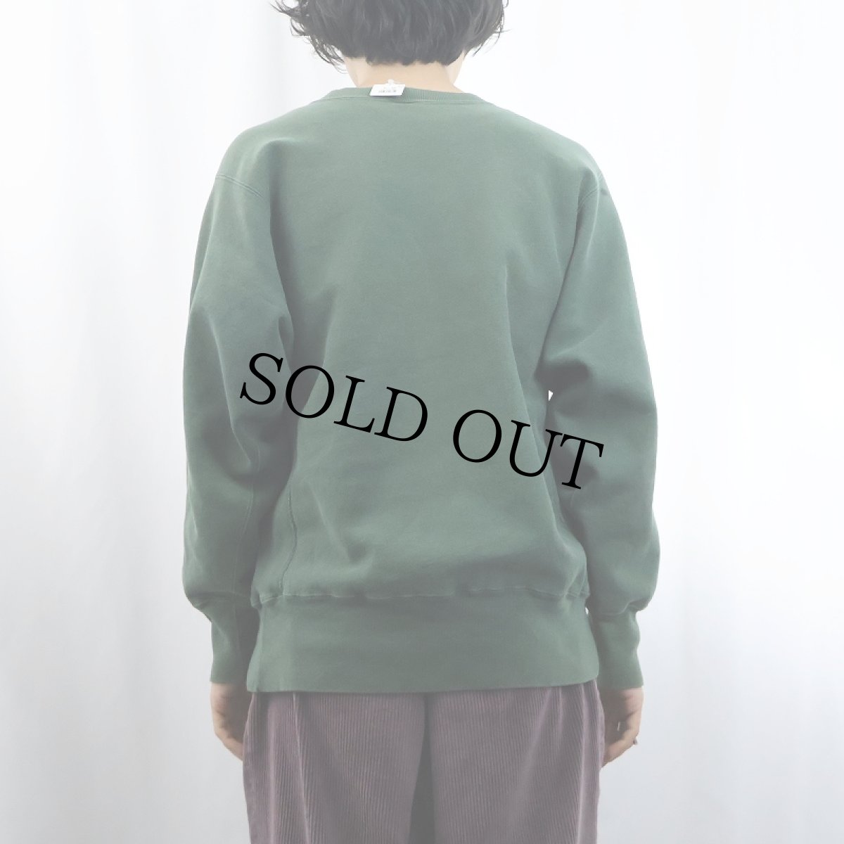 画像3: 90's Champion REVERSE WEAVE USA製 "WISCONSIN" プリントスウェット L (3)
