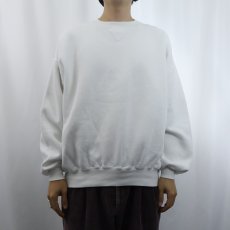 画像2: 90's RUSSELL ATHLETIC USA製 前V 無地スウェット XL (2)