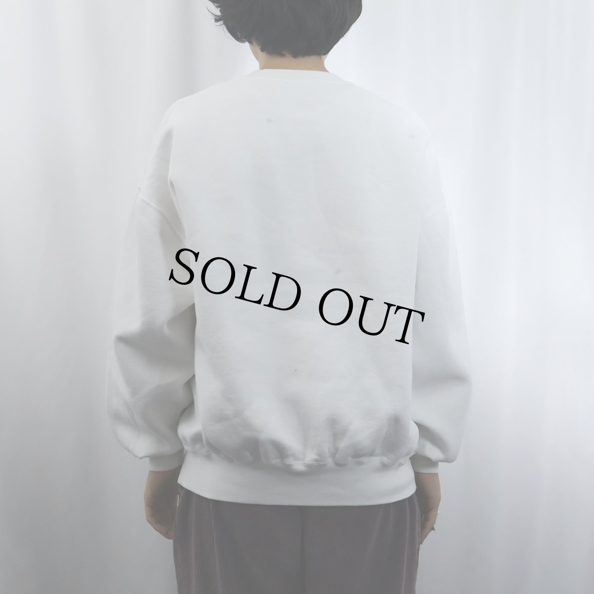 画像3: 90's RUSSELL ATHLETIC USA製 前V 無地スウェット XL (3)