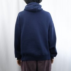 画像3: RUSSELL ATHLETIC スウェットジップパーカー NAVY L (3)